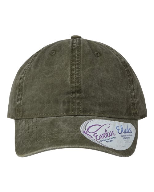 olive green hat