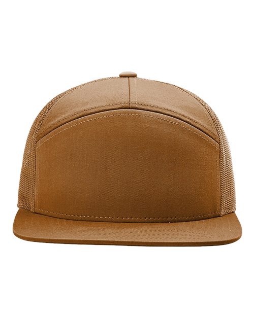 brown hat