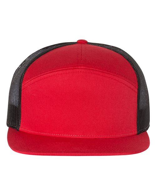 red and black hat 