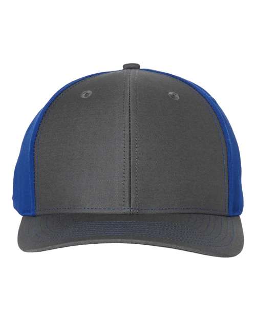 black and blue hat
