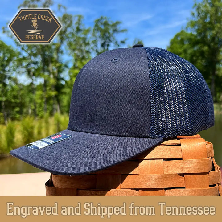 navy blue hat 