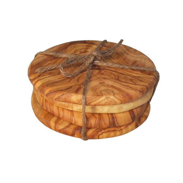 blank wooden coasters